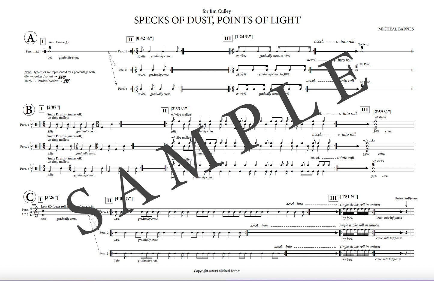 Specks of Dust, Points of Light by Micheal Barnes