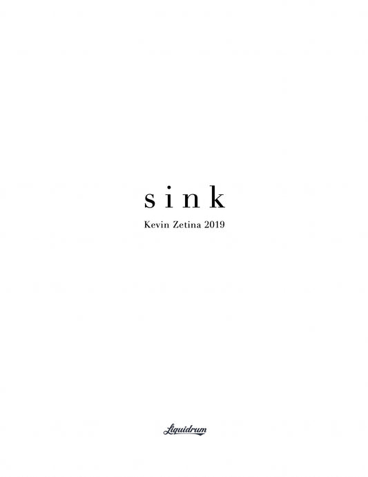 sink by Kevin Zetina (DIGITAL DOWNLOAD)